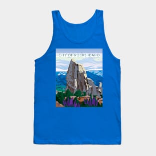 City of Rocks Idaho Tank Top